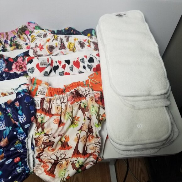 Mama Koala Adjustable Cloth Diapers and Inserts - Picture 3 of 7